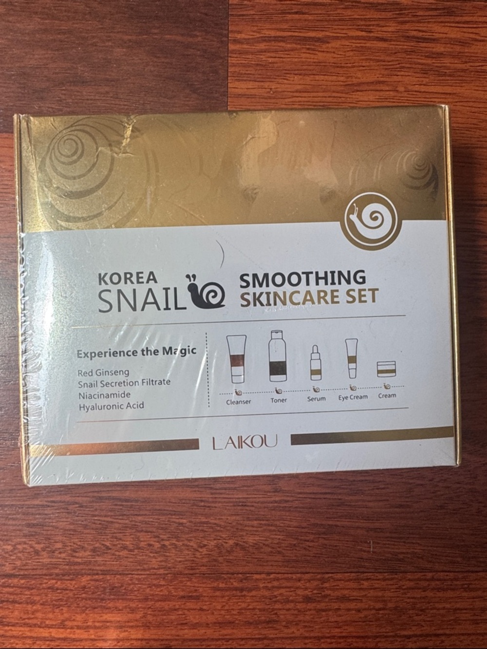 Laikou  Korean Snail Skincare Set